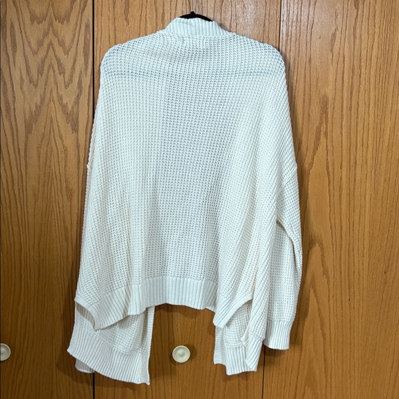 Universal Thread Women's Cream Cardigan Open Front 100% Cotton XL - Picture 4 of 4